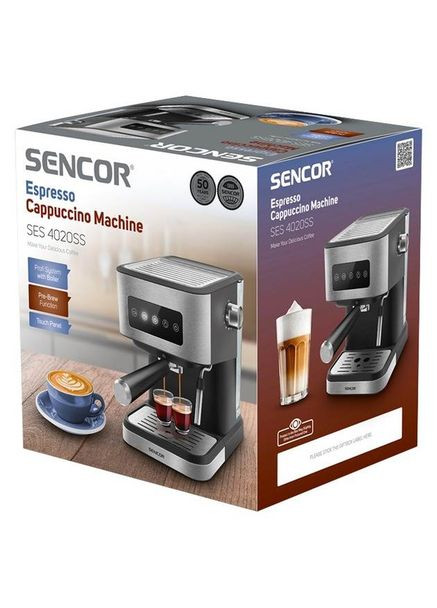 Кофеварка рожковая SES 4020SS Sencor (368584575)