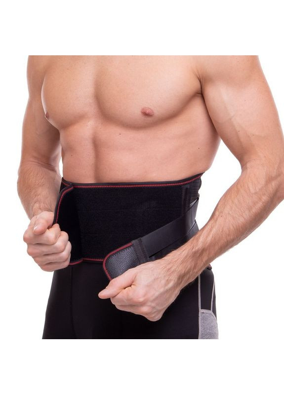 Пояс корсет для поддержки поясницы с металлическими вставками ST-7052 (полиэстер, эластан, металл, р-р 2XL, SIBOTE (361434962)