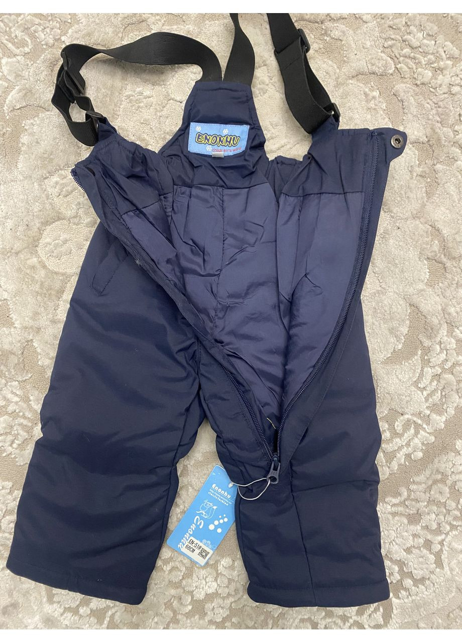 Зимний детский полукомбинезон на девочку 68-92 No Brand (369735343)