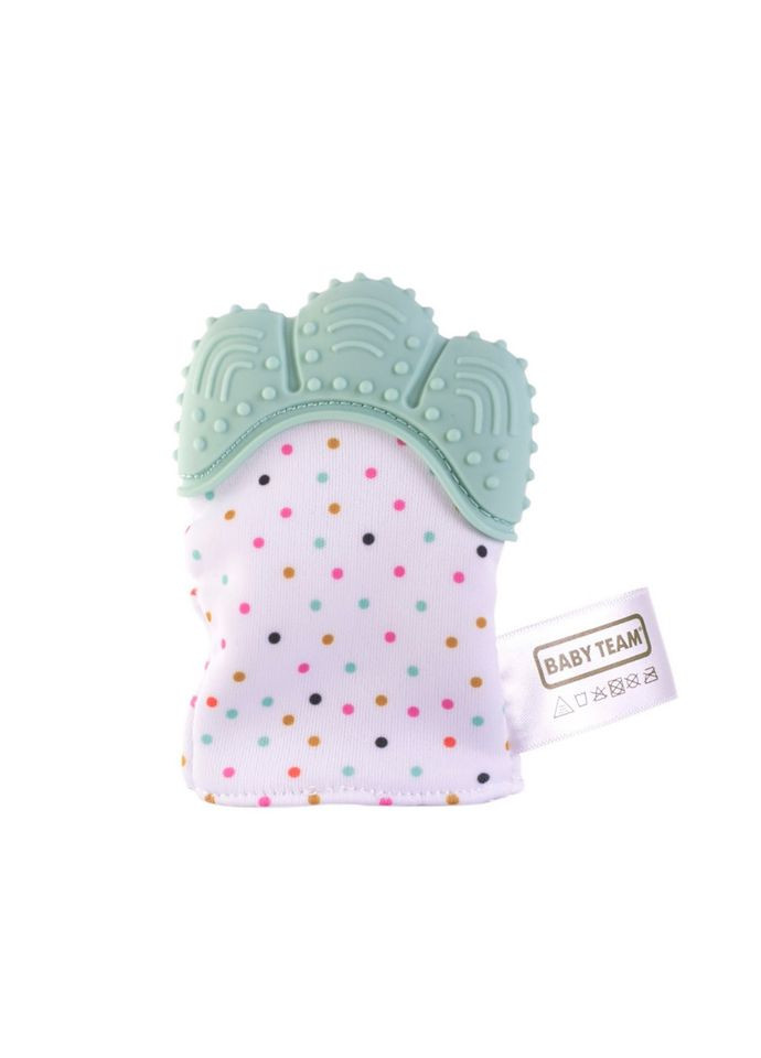 Дитячий прорізувач-рукавичка 4090_бірюзовий Baby Team (329886283)