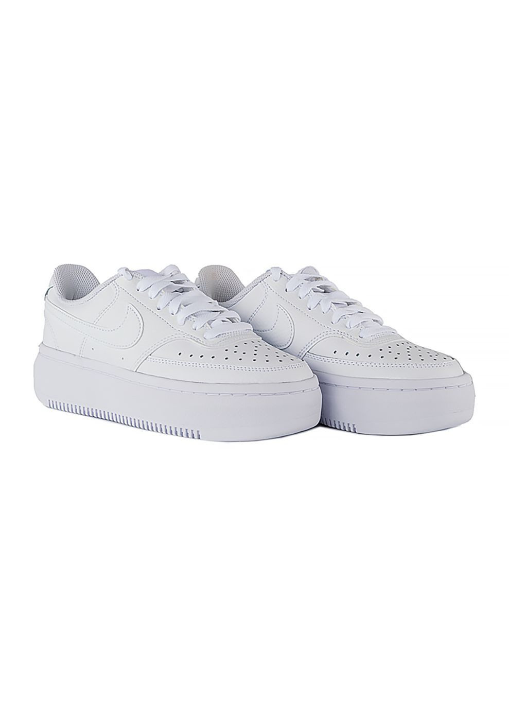 Білі осінні жіночі кросівки court vision alta ltr білий Nike