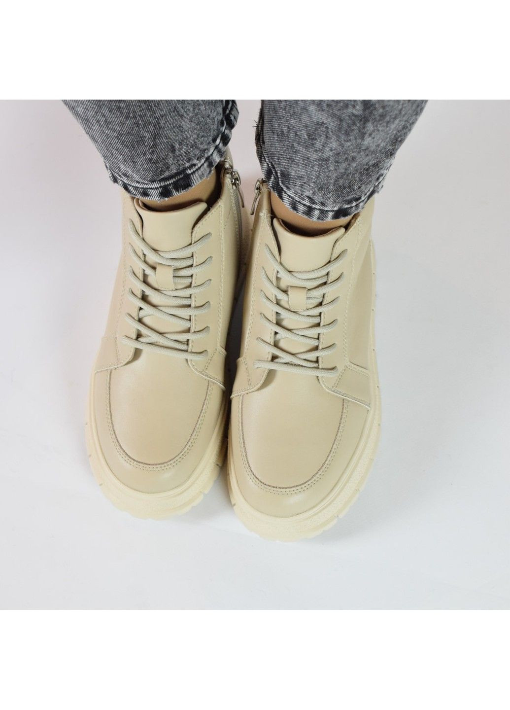 262 Черевики Зимові чорні шкіряні Hengji (317633695)