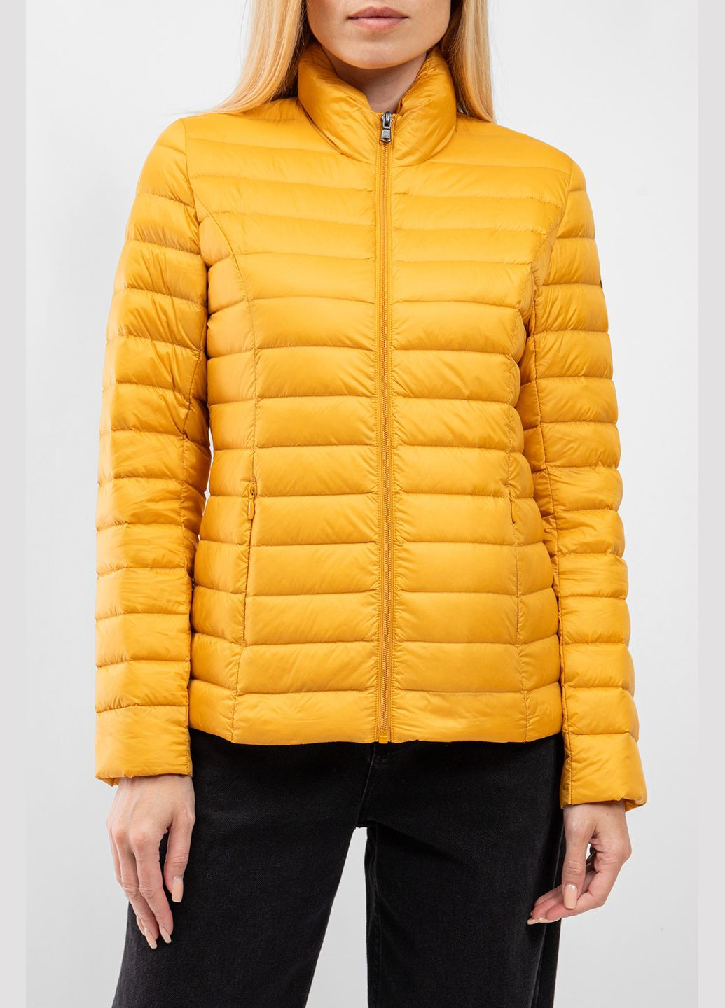 Гірчичний демісезонний Пуховик JOTT