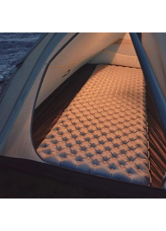 Коврик надувной UL CNK2450WS012 196х64х8 см Grey Naturehike (366872573)
