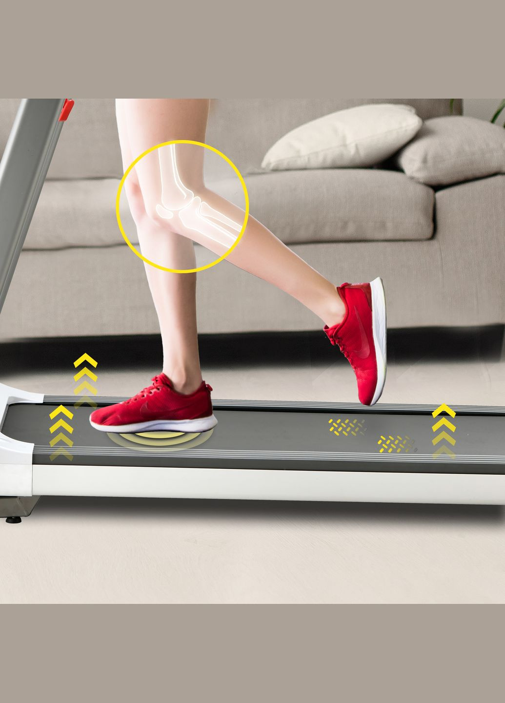 Беговая дорожка Tina White/Grey Cornix TM-TINA (315348792)