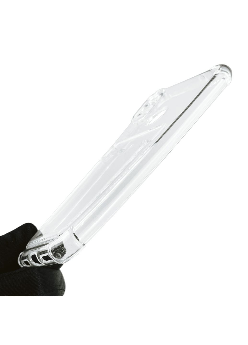 Чохол для Redmi Note 7 Pro з бронь кутами з кишенею для візиток карток k-pop на сяомі редмі нот 7 про прозорий Xiaomi (366023404)