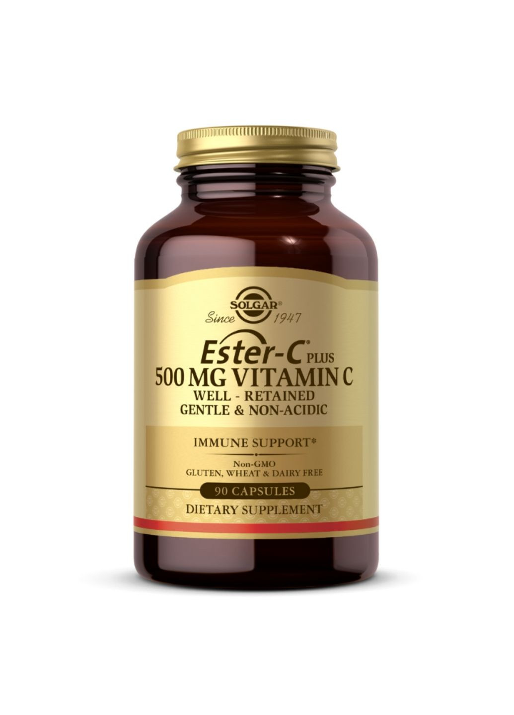 Витамины и минералы Ester-C® Plus 500 mg Vitamin C - 90 caps Solgar (296192413)
