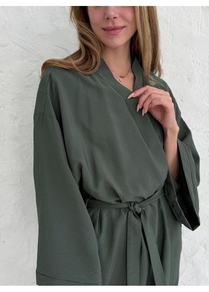 Халат кімоно, S-L Lavender (366665686)