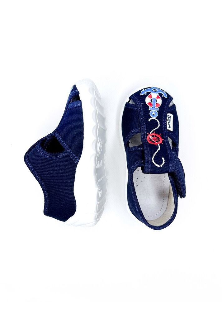 Тапочки 22 р 14,7 см темно-синій артикул М88 Waldi (335250622)