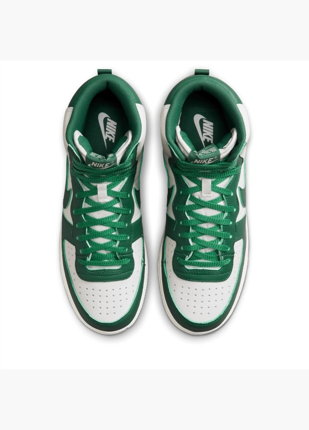 Зеленые кроссовки мужские terminator high green/white fd0650-100 Nike