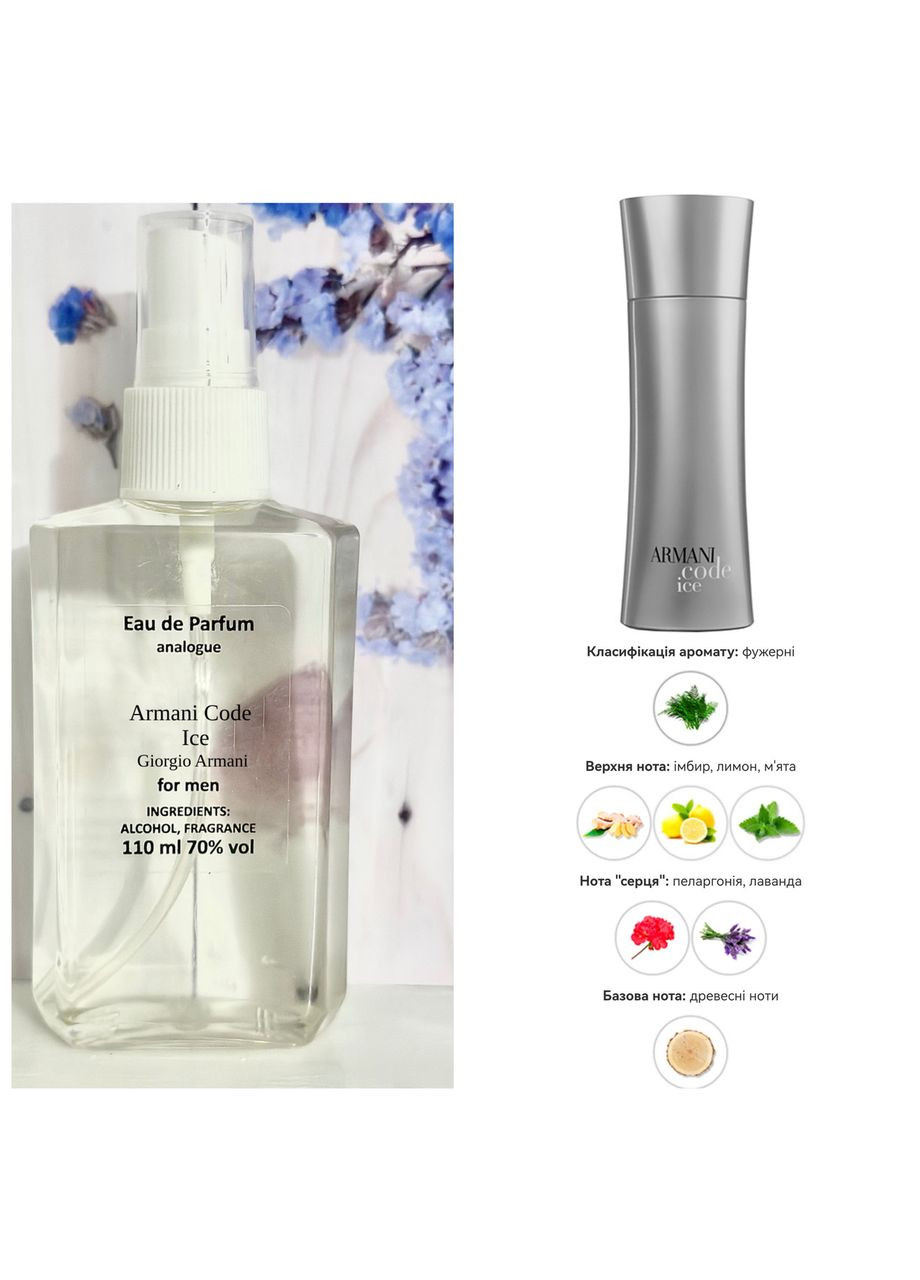 Парфюмерная вода Armani Code Ice, 110 ml No Brand (303139753)