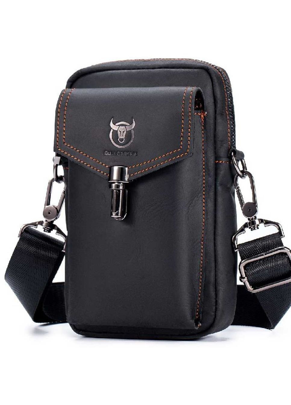 Чохол на пояс, сумка крос-боді чорна T1500A BULL (298683675)