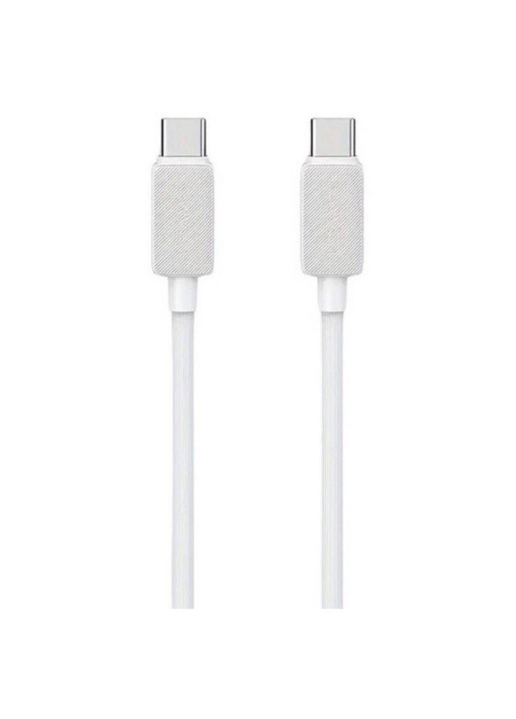 Кабель US-SJ696 60W Striped Data Cable Type-C To Type-C-KY Series 2M white USAMS (369457036)