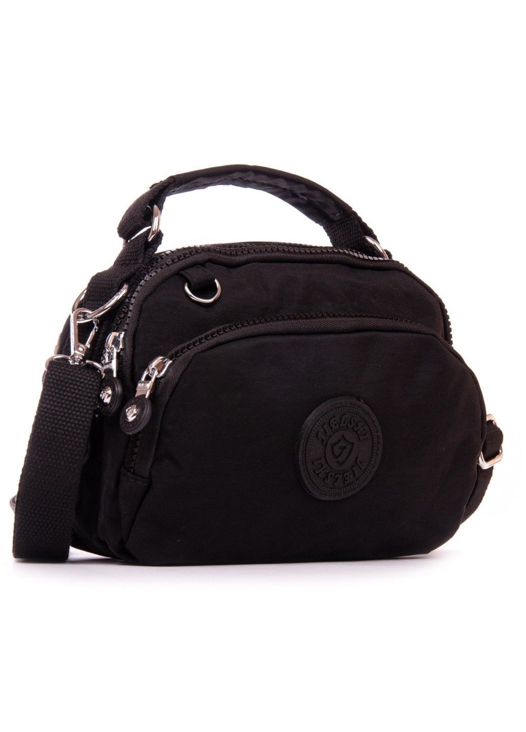 Женская летняя тканевая сумка 1130 black Jielshi (293765339)