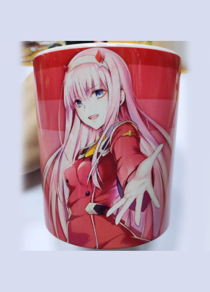 Чашка белая аниме Зеро Ту Милый во Франксе (z0123) No Brand (327006436)