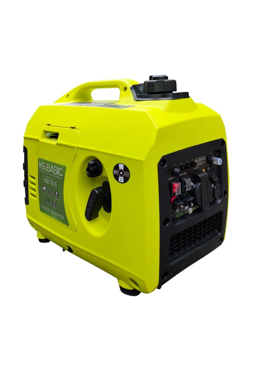 Інверторний генератор KSB 12i S (1.2 кВт, 50 Гц, 230 В, 2.5 л, 0.8 л/год) бензиновий однофазний (22946) No Brand (331344926)