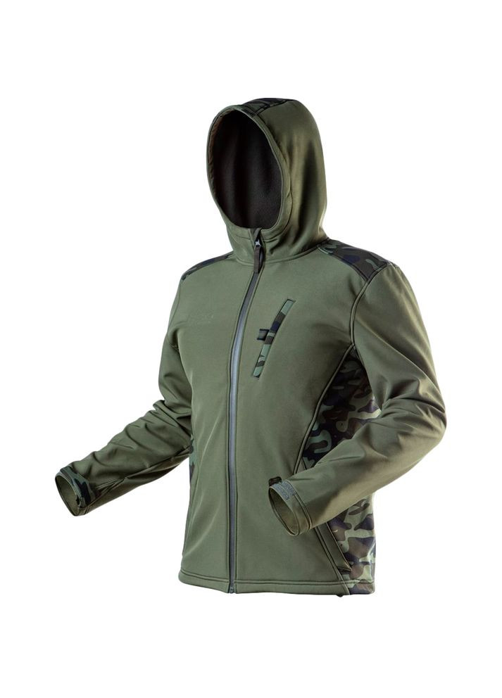 Комбинированная демисезонная куртка softshell l/52 camo (81-553-l) Neo Tools