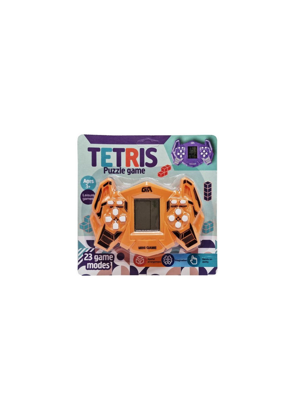 Интерактивная игрушка Тетрис 158 C-6, 23 игры Оранжевый Bambi (283022106)