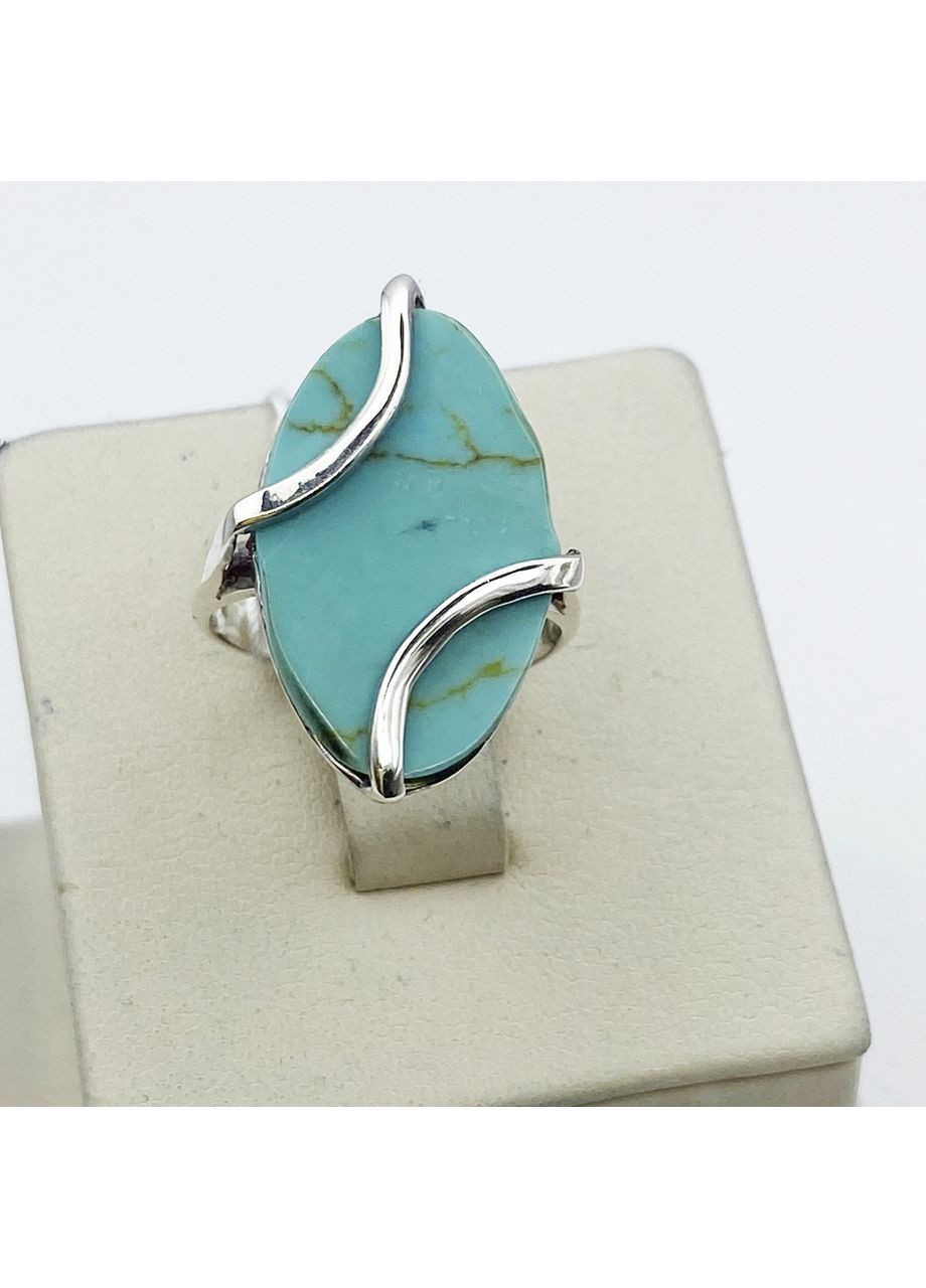 Каблучка срібна з перламутром 17 5,77 г No Brand (370142305)