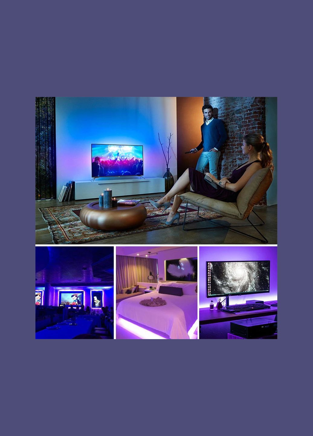 USB Светодиодная лента 10 метров 5v Bluetooth No Brand (334302266)