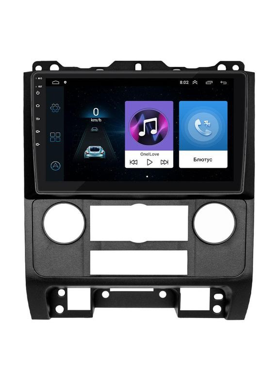 Штатна магнітола для Ford Escape I Рестайлінг 2 2007-2012 екран 9" 1/16Gb Wi-Fi GPS Base 6шт Lesko (336203162)