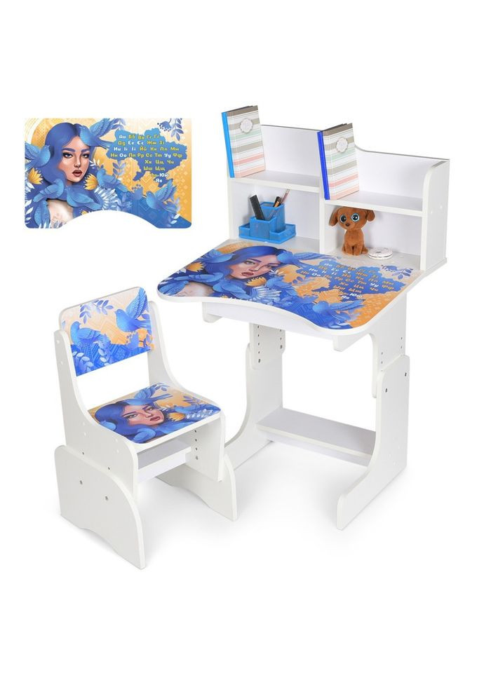 Дитяча Парта N 2071-5-1, зі стільчиком Bambi (359475541)