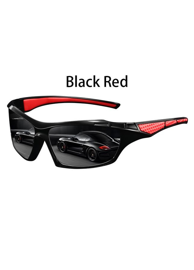 Сонцезахисні окуляри Black Red sun glasses 955 LANMO No Brand (361893951)