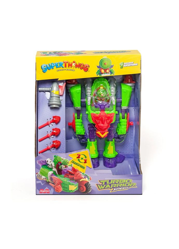 Ігровий набір СУПЕРБОТ ТРАНСФОРМЕР ШВИДКІСТЬ PSTSP116IN100 SuperThings (307908720)