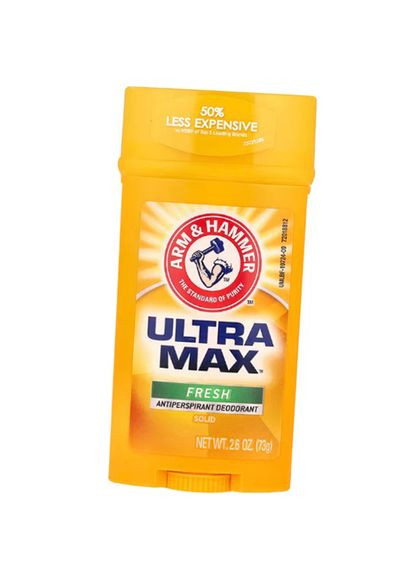 Дезодорант-антиперспирант для мужчин, UltraMax Solid Antiperspirant Deodorant, 73г Свежесть, (43602003) Arm & Hammer (339110989)