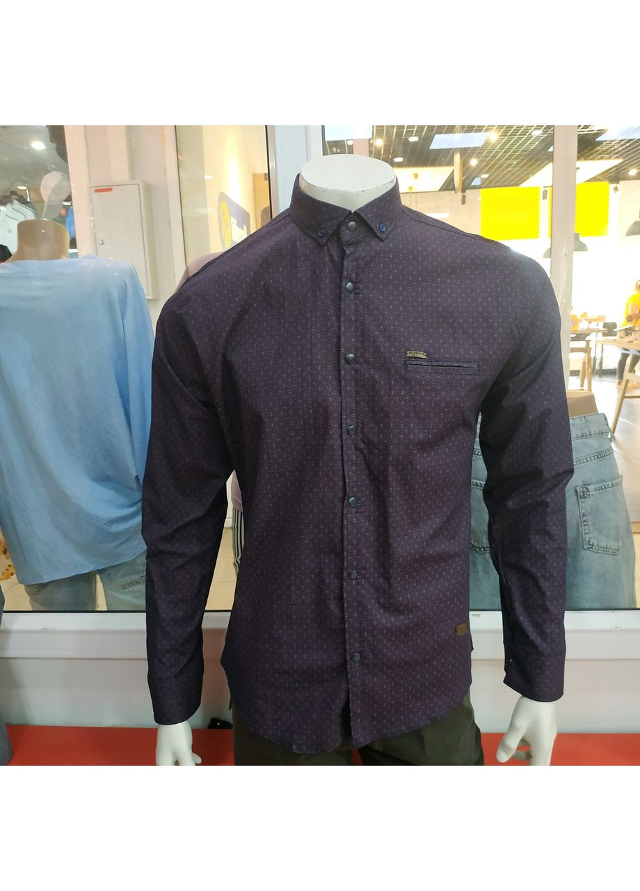 Бордовая рубашка Fly Boys