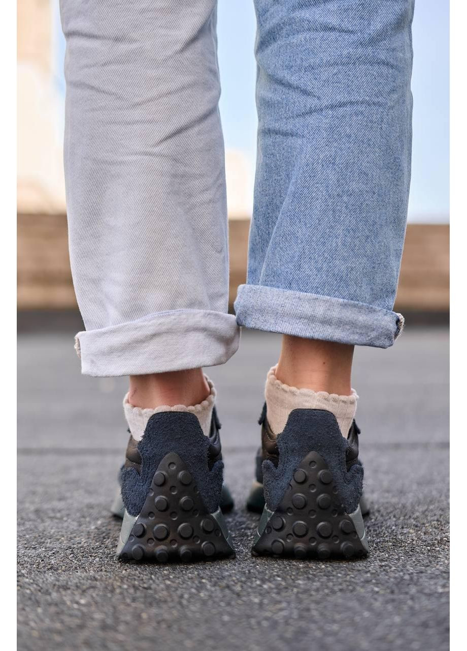 Синій Осінні кросівки чоловічі new balance 327 dark blue нью беланс 327 No Brand