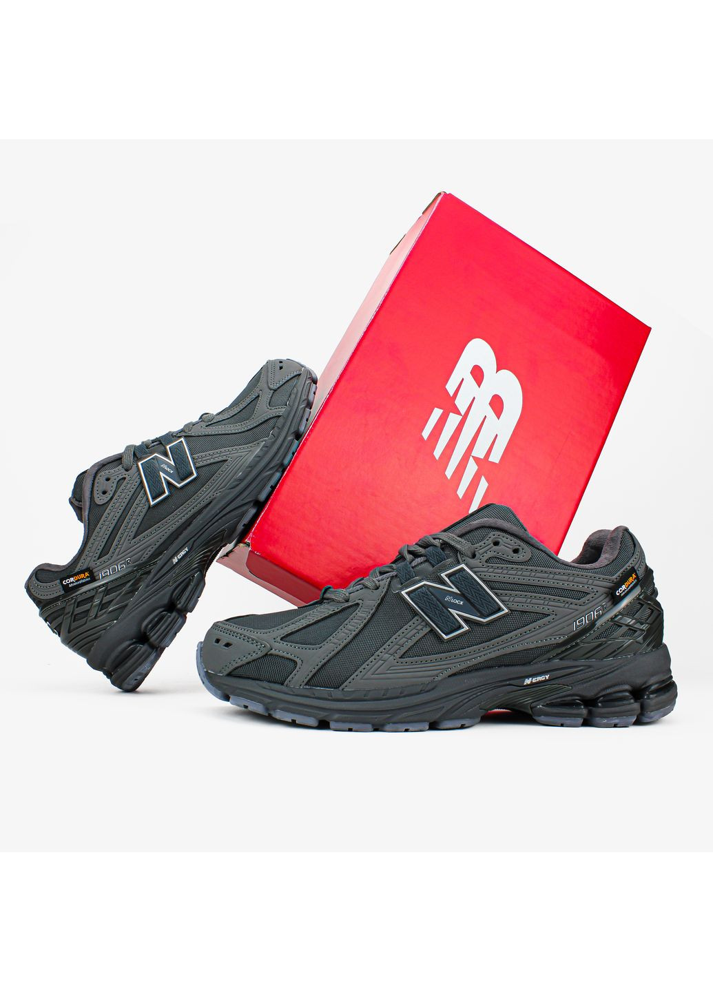 Кроссовки женские и мужские New Balance 1906R Cordura grey | Нью Беланс 1906R серые No Brand серые демисезоны (369002726)