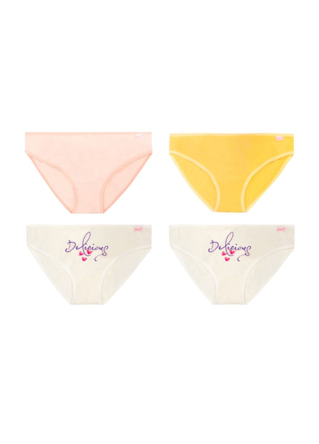 Детские трусы для девочки Тортик-1, комплект 4 шт. GABBI (338471909)