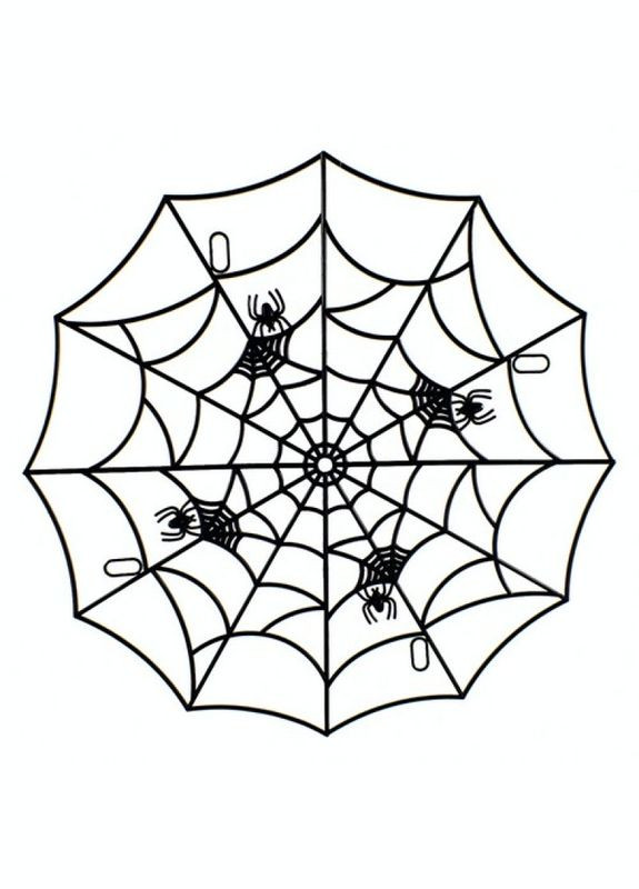 Декор Павутина з павуками 61,5 см Seta Decor (270367813)