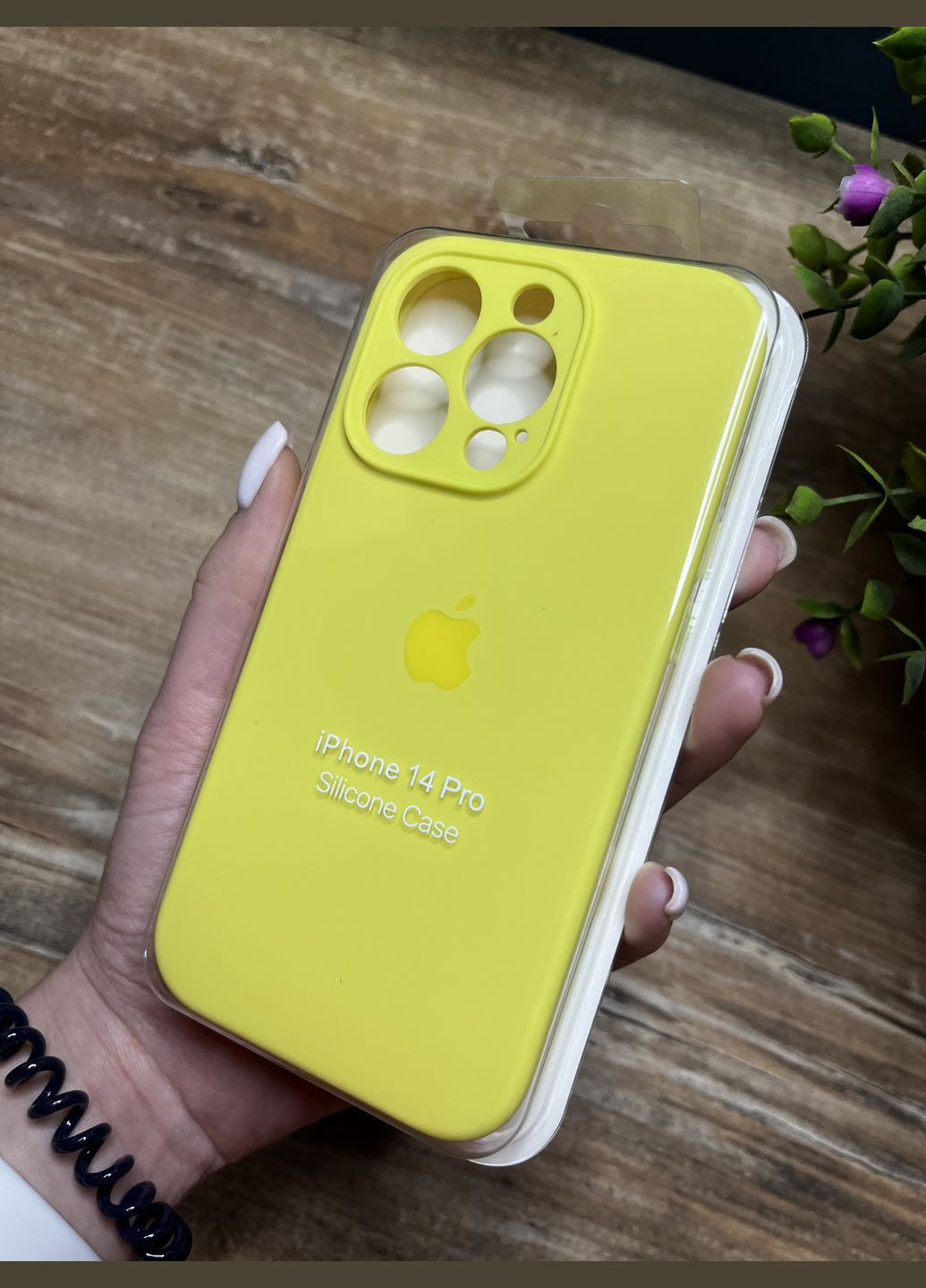 Чохол на iPhone 14 Pro квадратні борти чохол на айфон silicone case full camera на apple айфон Brand iphone14pro (293151773)