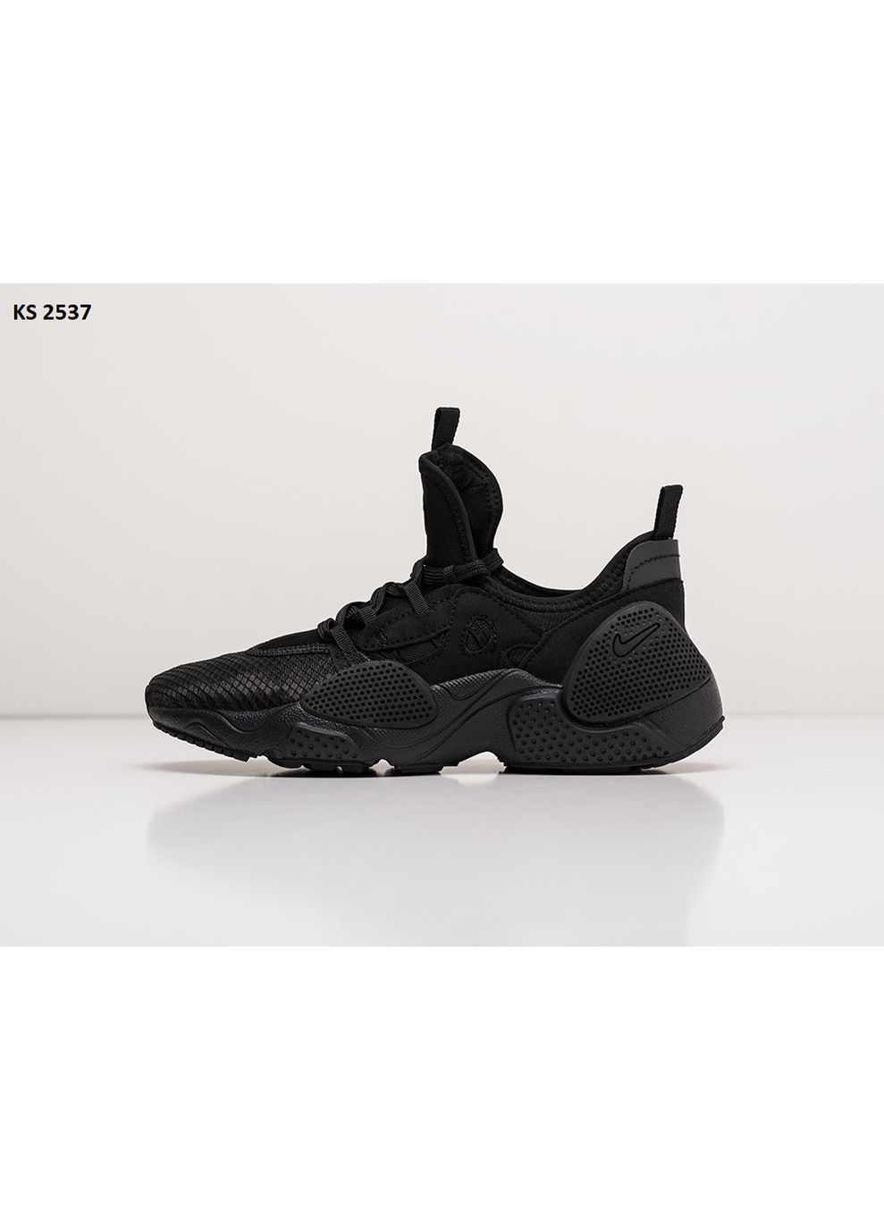 Чорні Осінні кросівки чоловічі nike huarache e.d.g.e. black найк хуарачі No Brand