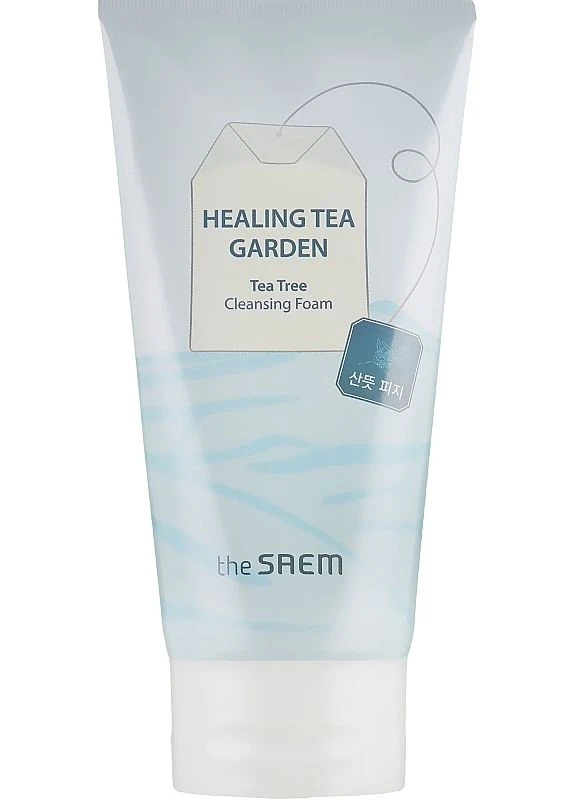 Пінка для вмивання Healing Tea Garden Tea Tree Cleansing Foam 150ml (2-1013076) The Saem (369792609)