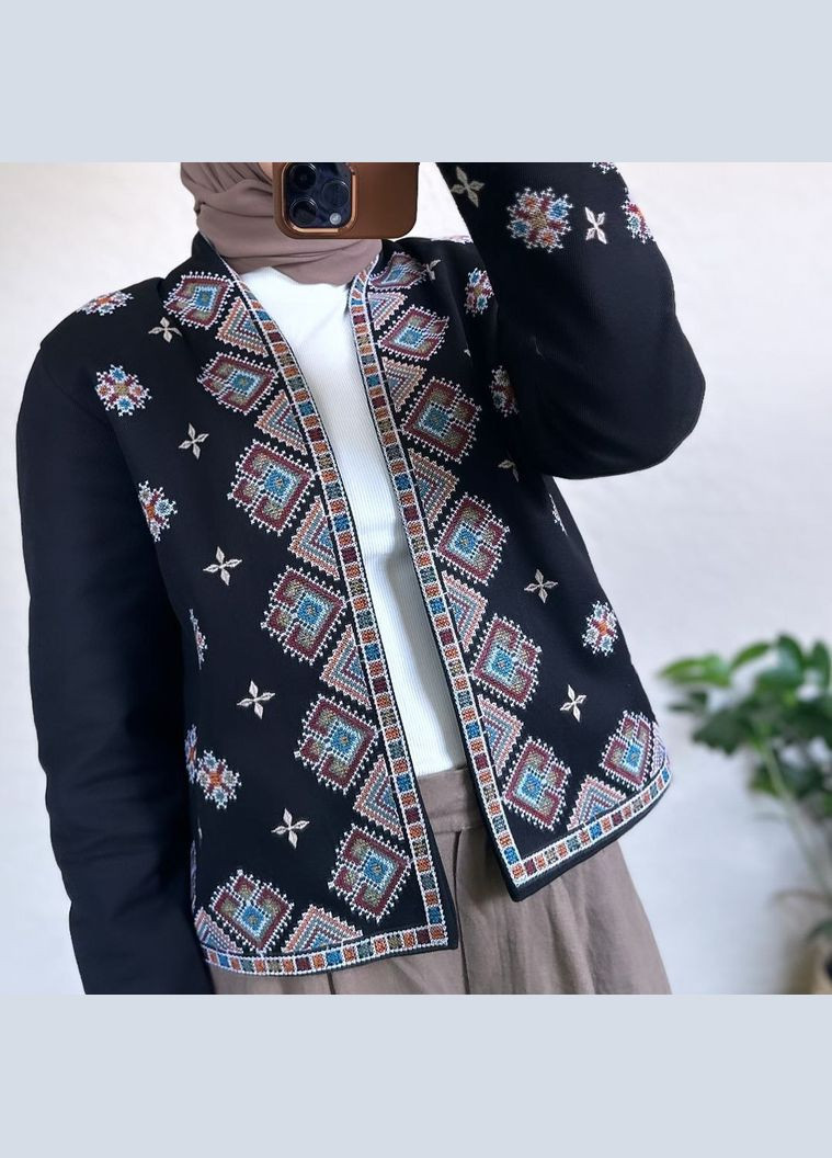 Жіночий жакет з вишивкою "Мозаїка" ESQ (319322807)