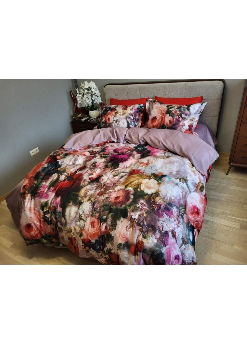 Постельное белье BOHEMIA, сатин PREMIUM Семейный размер, наволочки 50/70 No Brand (364218705)