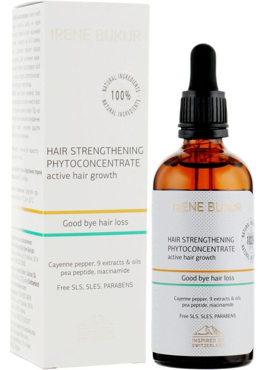 Фітоконцентрат для волосся "Зміцнювальний" 100ml (248635-97569) Irene Bukur (368659550)