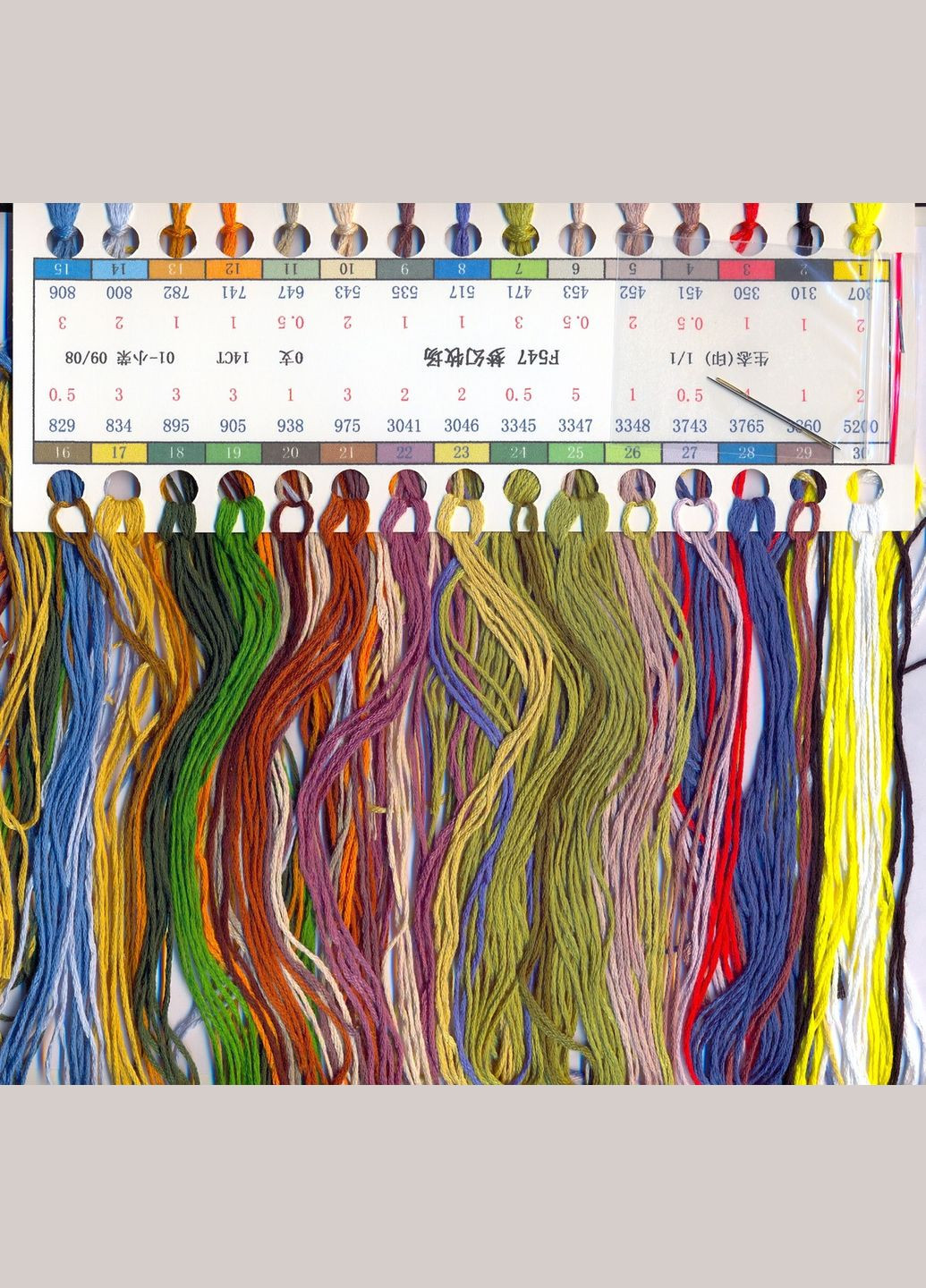 Набор для вышивания по нанесённой на канву схеме "Fantasy pasture". AIDA 14CT printed 22*29 см Joy Sunday (313613595)