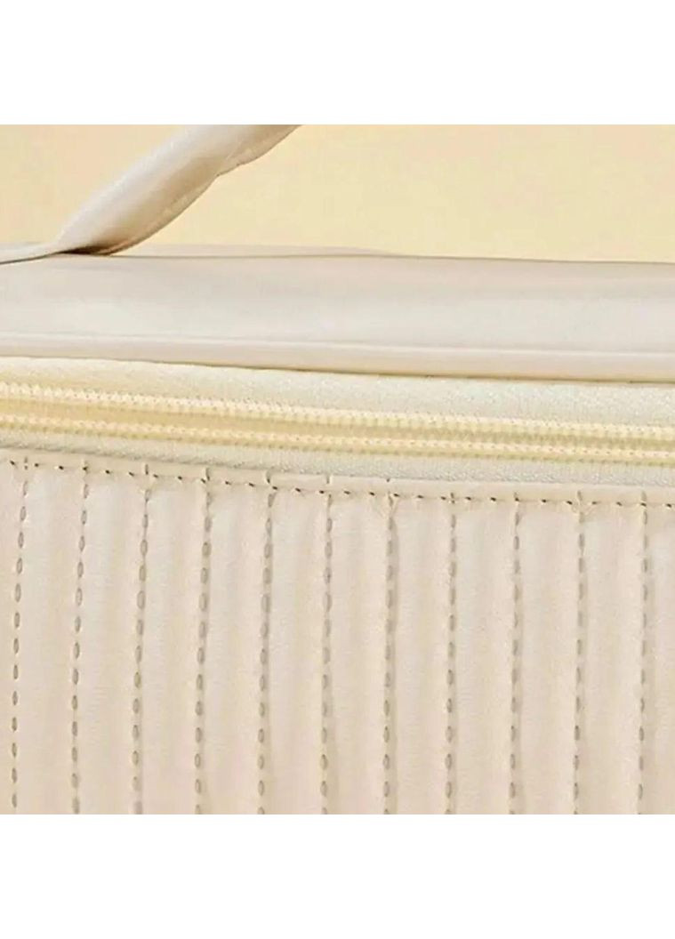 Компактная косметичка из искусственной кожи, дорожный органайзер для косметики Голубая No Brand (324559338)