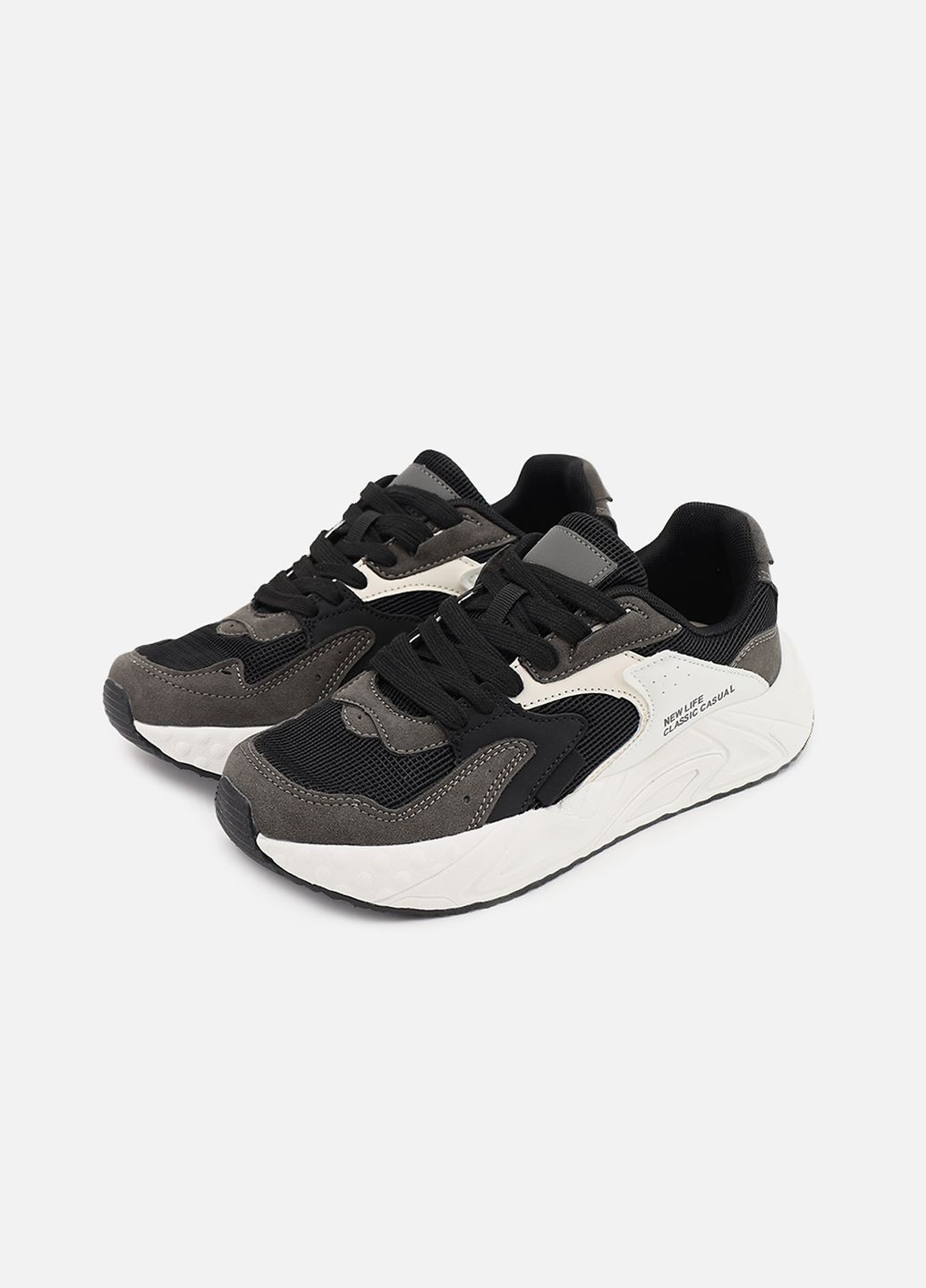 Черные демисезонные кроссовки мужские цвет черный cb-00264051 Yuki