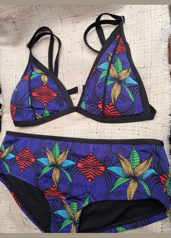 Комбинированный нижняя часть купальника на подкладке с принтом для женщины bdo92324 44(l) майо WHKMP'S