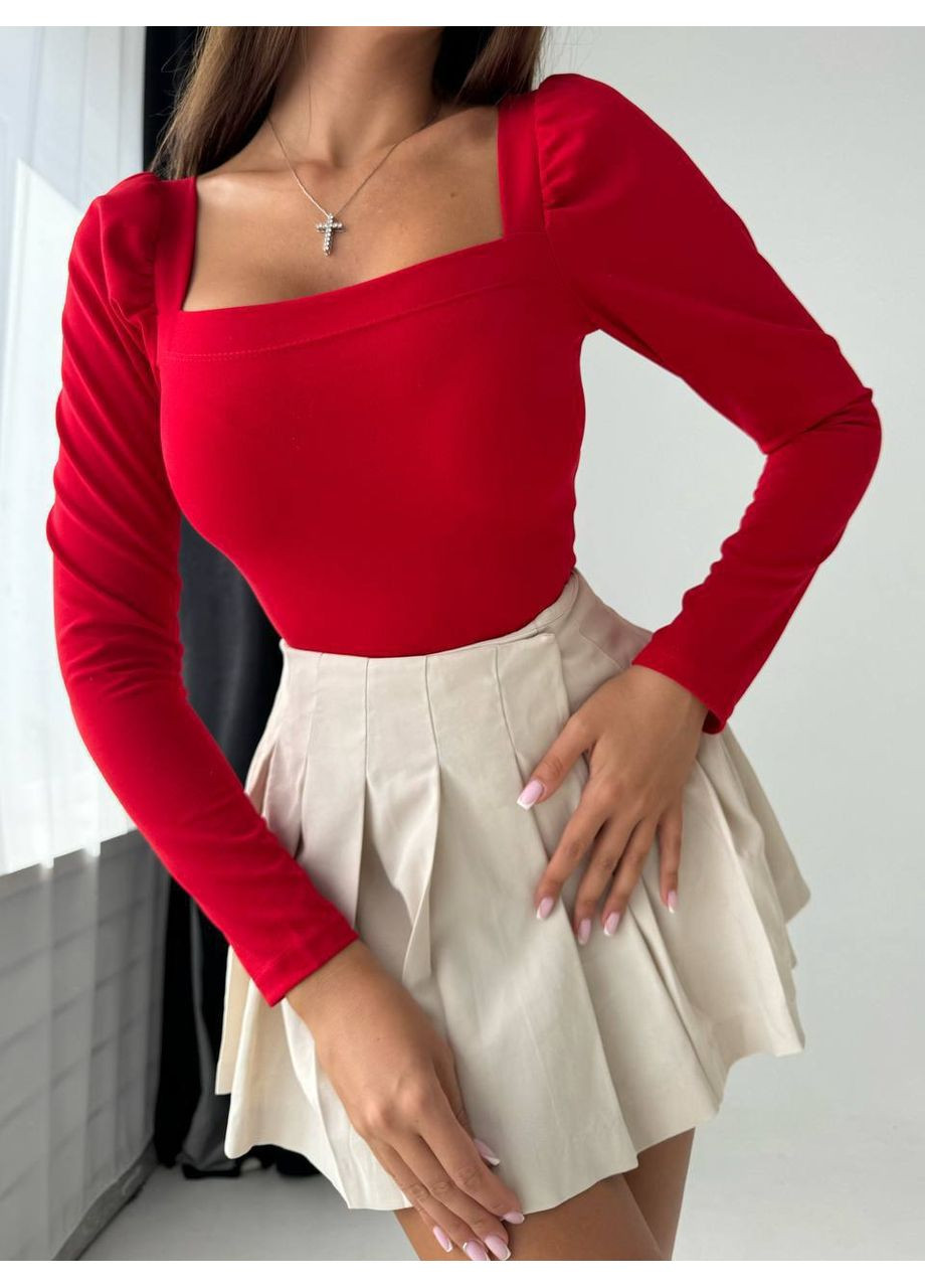 Базовая женская кофта с квадратным вырезом Україна (356683290)