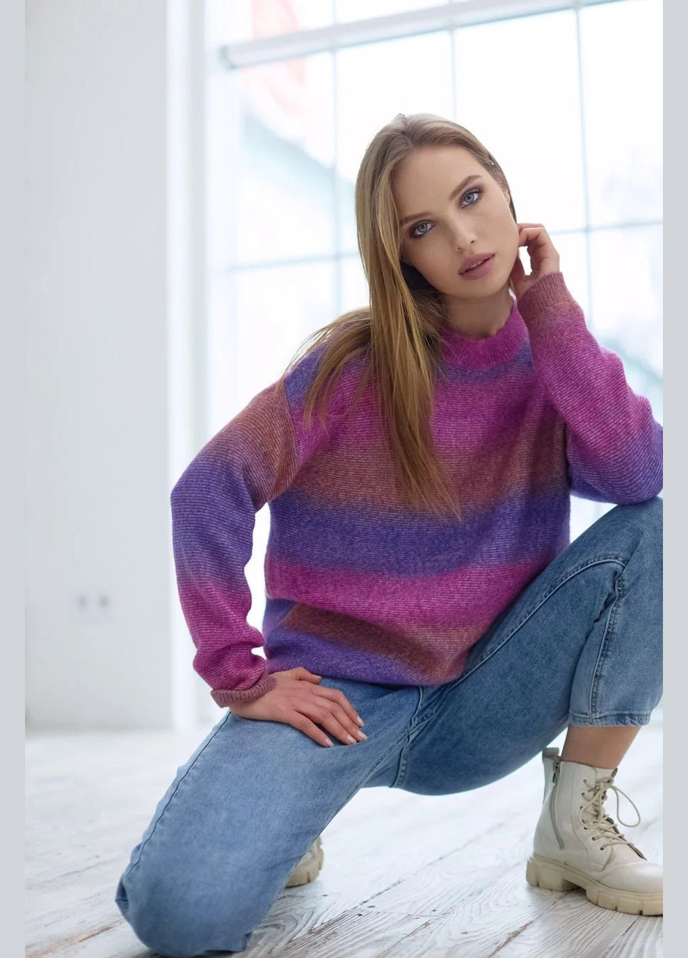 Рожевий демісезонний джемпер джемпер Seventeen