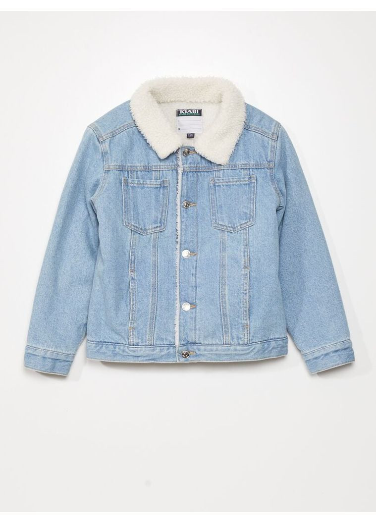 Світло-синя джинсова куртка,світло-синій, Kiabi