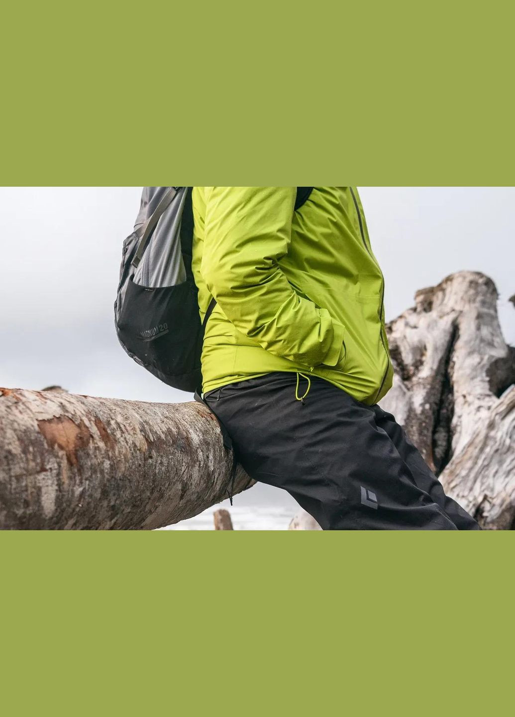 Мембранна чоловіча куртка M Stormline Strech Rain Shell, Kingfisher, Black Diamond (334670010)