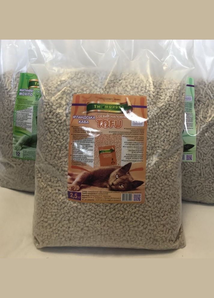 Наполнитель TOFU. Аромат ирландского кофе 2,5 кг No Brand (320950063)