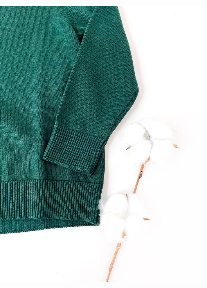 Кофта светр 128 см зелений артикул Л732 H&M (316038702)